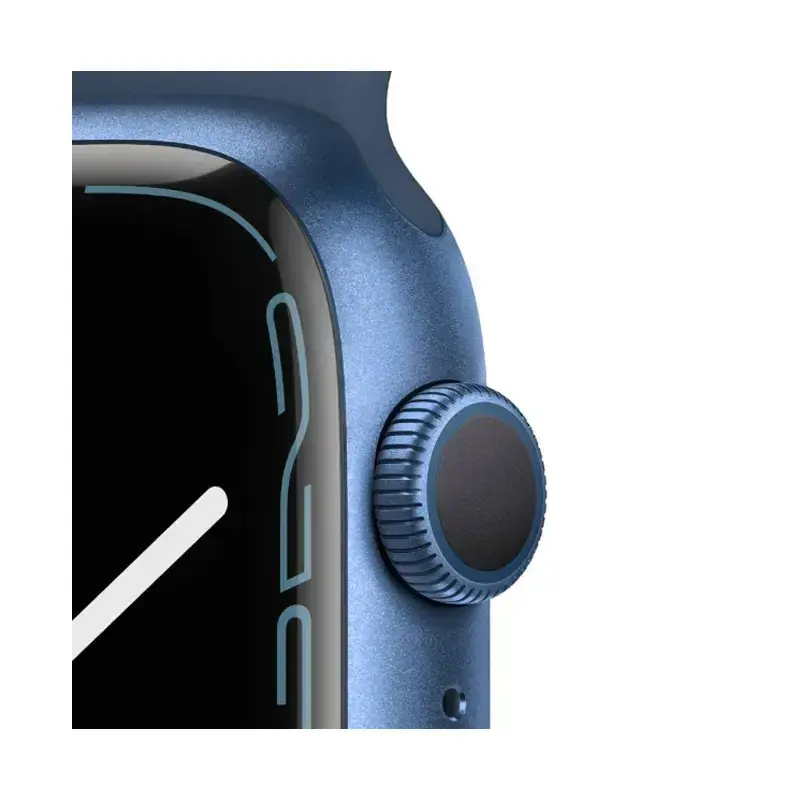 دکمه واچ 7 رنگ آبی